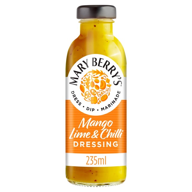 Mary Berry mango lime & chilli salad dressing 235ml, imported from the UK
