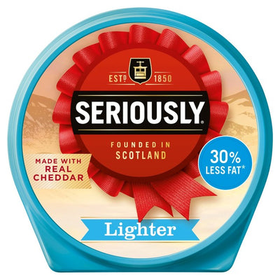 M&S Seriously Strong Spreadable Lighter Cheddar Cheese Spread 125g- Buy online at McGrocer