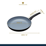MasterClass ceramic non-stick eco frying pan 30cm, imported from the UK