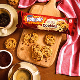 McVitie's Hobnobs oaty cookies dark chocolate 155g, imported from the UK