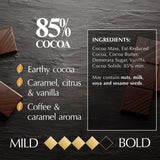 Lindt dark chocolate bar 85% cocoa 100g - British product