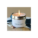 Pintail Fresh Linen candle 225g, imported from the UK