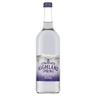 M&S Highland Spring Still Water Glass Bottle 750ml- Buy online at McGrocer