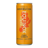 Equinox Fiery Ginger kombucha, UK version