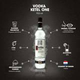 Ketel One Wodka 70 cl, britische Version
