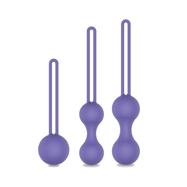 So Divine Kegel ball training set with interchangeable weights (British brand)