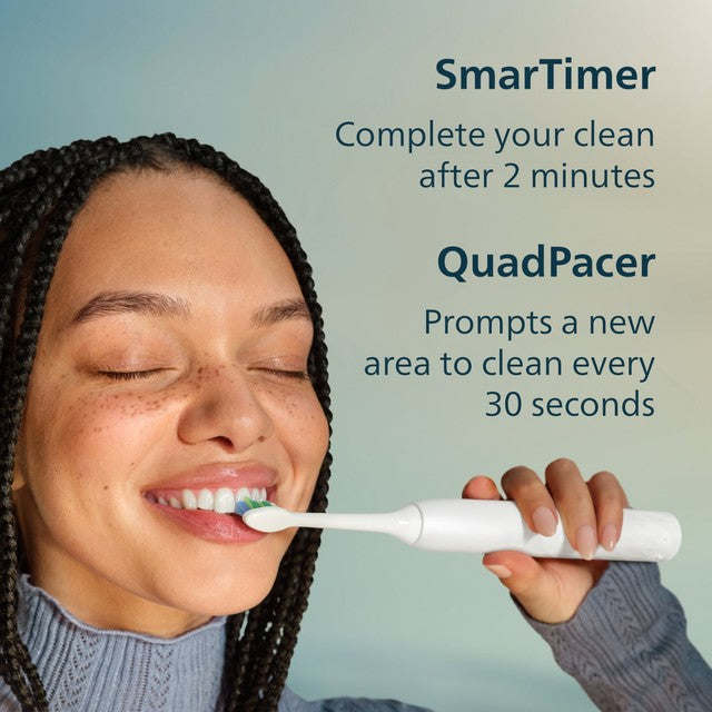 Philips Sonicare 1100 white electric toothbrush, UK version