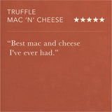 Pasta Evangelists Truffle Mac & Cheese ready meal 385g, imported from the UK
