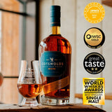 Cotswolds Founders Choice single malt whisky 70cl - British product