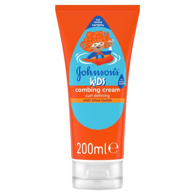 Johnson's Baby curl combing cream 200ml, imported from the UK