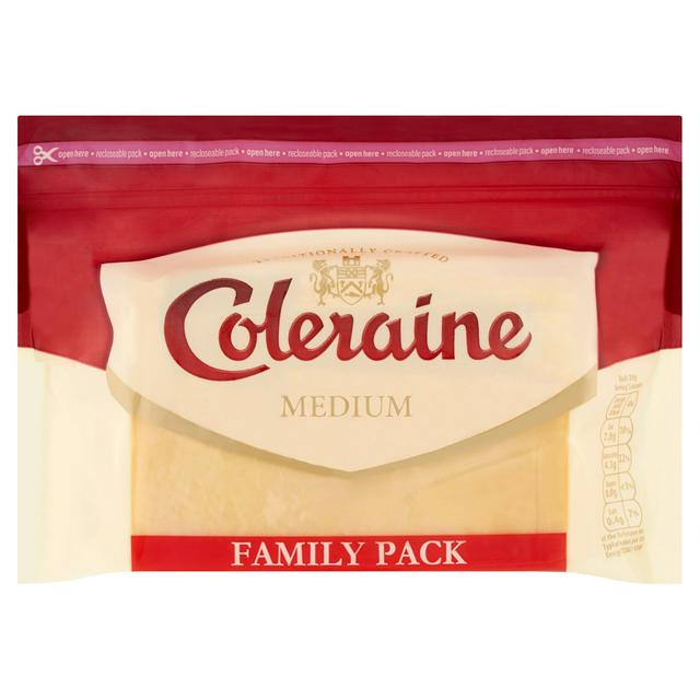 Coleraine Medium Cheddar Cheese 540g