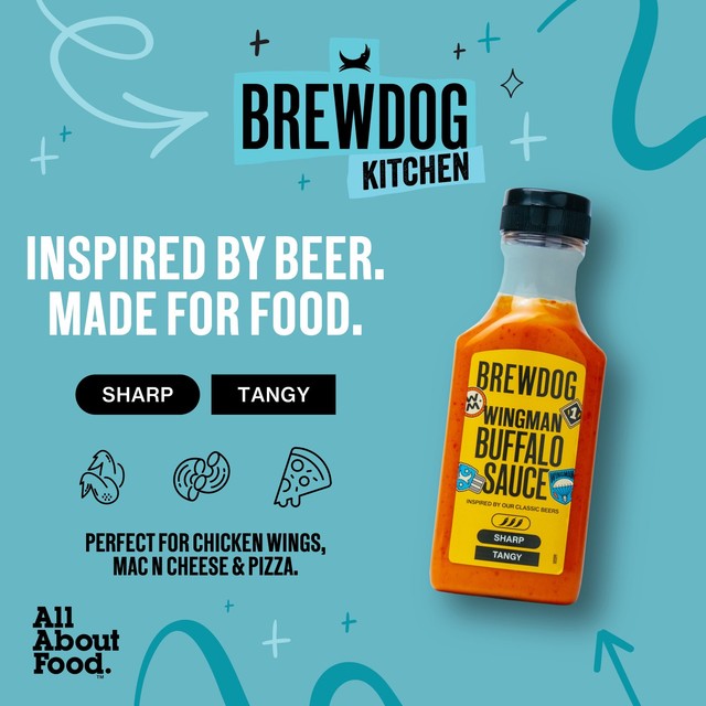 BrewDog Wingman Buffalo Sauce 240ml - British product