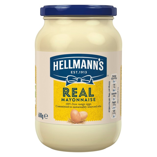Hellmann's Real Mayonnaise 600g, UK version