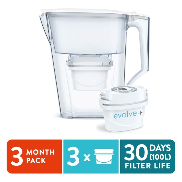 Aqua Optima Liscia water filter jug 2.5L - British product