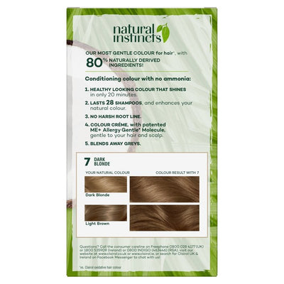 M&S Clairol Natural Instincts 7 Dunkelblond Haarfarbe- Online bei McGrocer kaufen