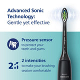 Philips Sonicare Series 4100 Black electric toothbrush, imported from the UK