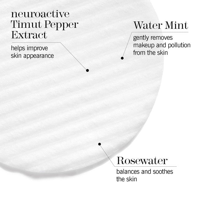 This Works In Transit No Traces facial cleansing pads (British brand)