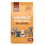 Scrumbles adult and seniors chicken dry dog food 7.5kg (British brand)