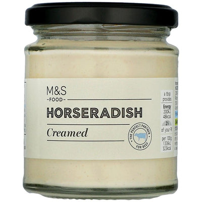 Sauce crémeuse au raifort M&S 160g