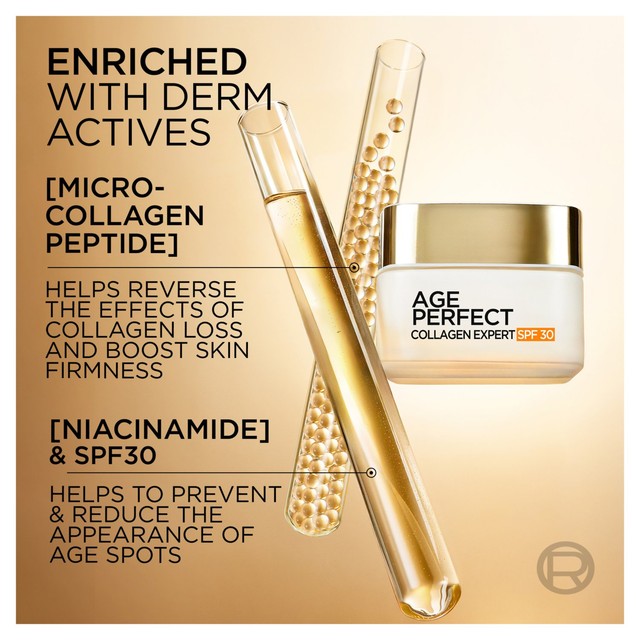 L'Oreal Paris Age Perfect Collagen Expert Day Cream SPF30 50ml, UK version