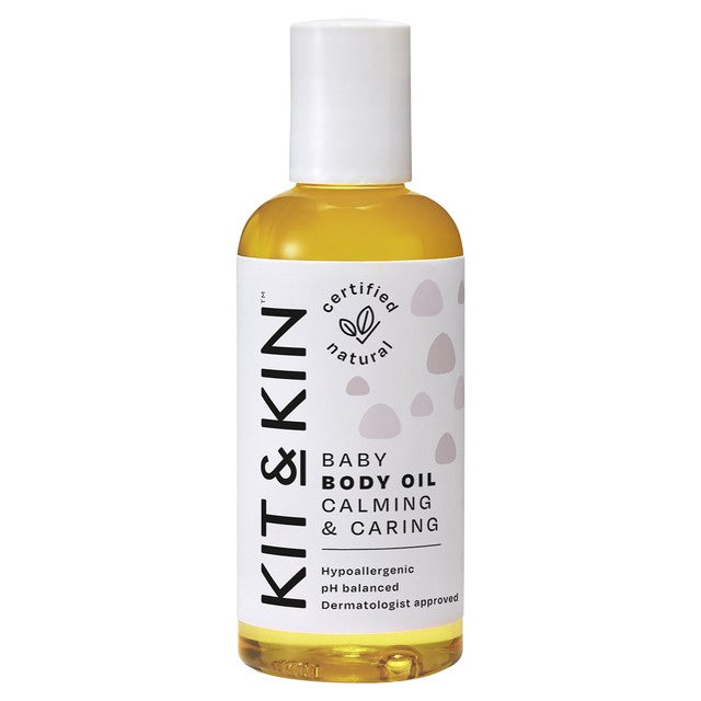 Kit & Kin natural baby oil 100ml, UK version