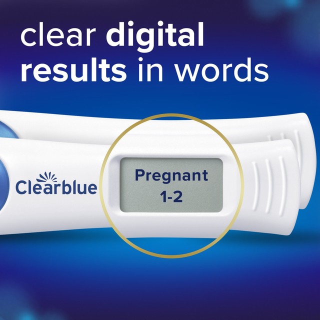 Clearblue Digital Early Detection Pregnancy Test - British product