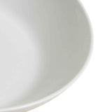 M&S straight sided china pasta bowl white - British product