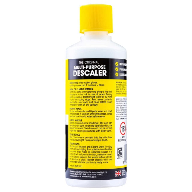 Kilrock flerbruksavkalkingsmiddel 400 ml, britisk versjon