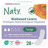 Naty panty liners large, imported from the UK