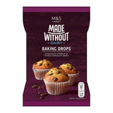 M&S dairy free chocolate baking drops for desserts, UK version