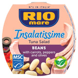 Rio Mare Tuna & Bean Salad canned ready meal 160g, imported from the UK
