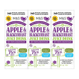 M&S Apple Blackcurrant Juice Drink - British product