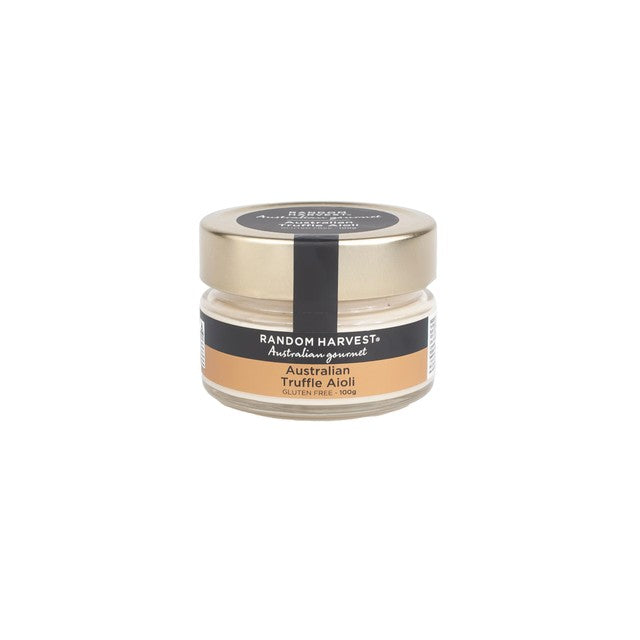 Random Harvest Australian Truffle Aioli 100g, imported from the UK