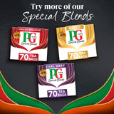 PG Tips Chai tea bags 70 pack, imported from the UK