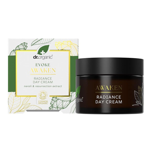 Dr Organic Evoke Awaken Radiance day cream 50ml - British product