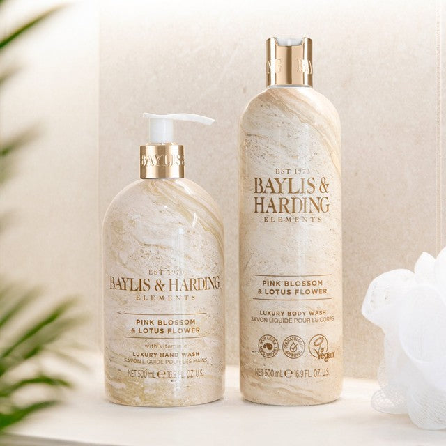 Baylis & Harding Elements Body Wash - Pink Blossom & Lotus Flower