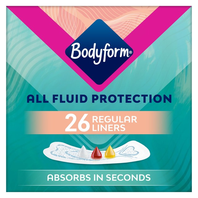 Bodyform Extra Protection Normal Panty Liners - British product