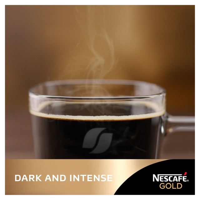 Nescafe Gold Blend Intense 190g instant coffee, imported from the UK