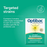 Optibac Probiotics For Those On Antibiotics 10 capsules, imported from the UK