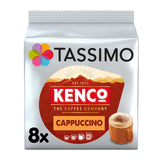 Tassimo Kenco cappuccino coffee pods 8 pack (British brand)