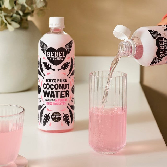 Rebel Kitchen pure coconut water - British product