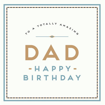 M&S Pigment Alice Scott Amazing Dad Birthday Card- Buy online at McGrocer