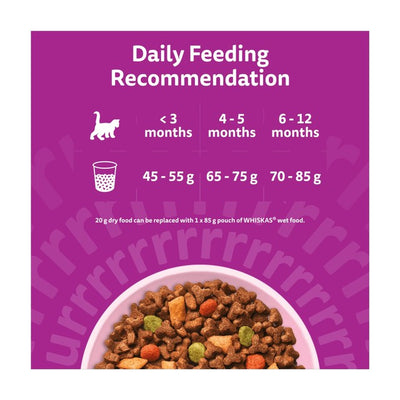 M&S Whiskas Kitten Chicken Dry Cat Food 800g - اشترِ عبر الإنترنت من McGrocer