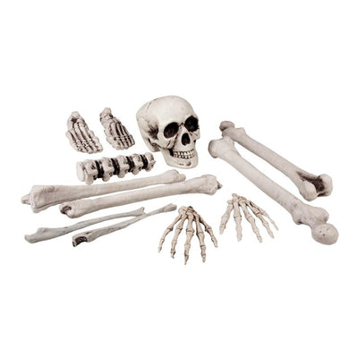 M&S Boland Skull & Bones Halloween Decoration 12 Pack- Buy online at McGrocer