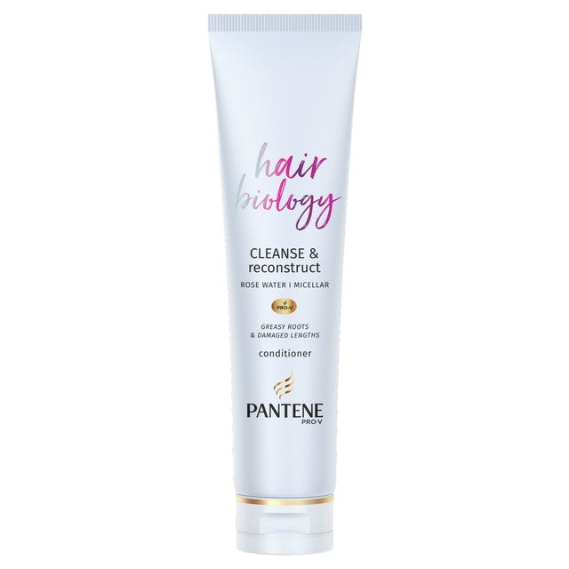 Pantene Hair Biology Cleanse & Reconstruct Conditioner 160ml, imported from the UK
