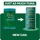 John West tuna chunks in brine 4x125g multipack, UK version