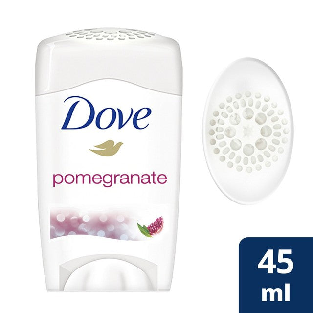 Dove pomegranate and lemon verbena anti-perspirant deodorant stick 45ml - British product