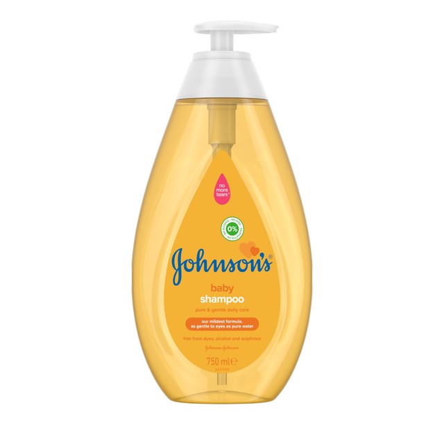 Johnson's Baby No More Tears Shampoo 750ml, UK version