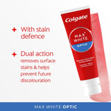 Colgate Max White One Optic Whitening Toothpaste 20ml travel size - British product