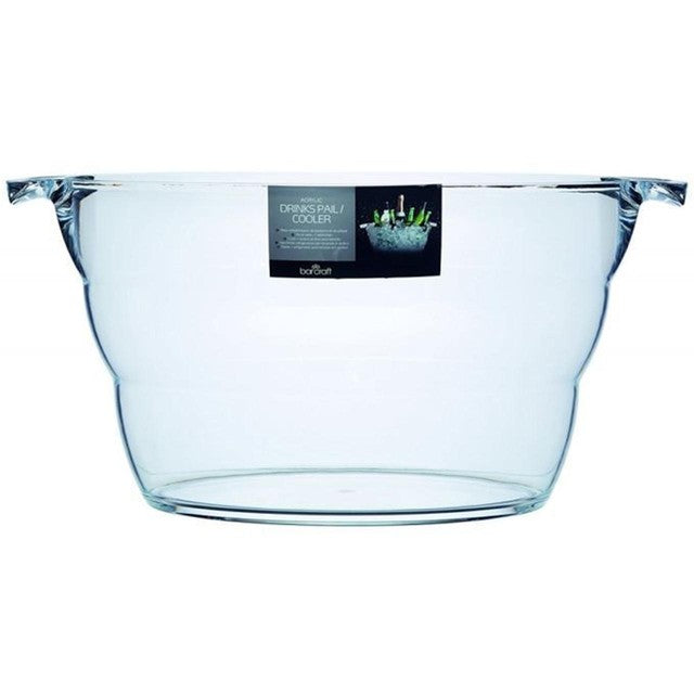 BarCraft Mix It Acrylic Oval Drinks Cooler Large - British product